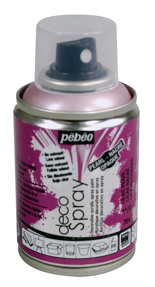 

Pebeo decoSpray, (аэрозоль), 100 мл, лиловый перламутровый, Фиолетовый