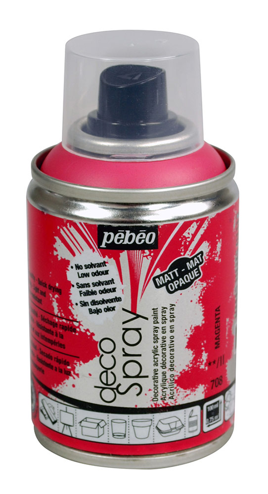Pebeo decoSpray, (аэрозоль), 100 мл, пурпурно-красный