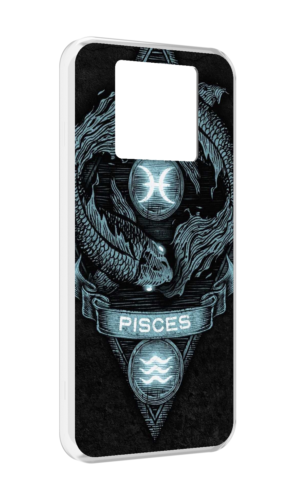 

Чехол MyPads знак зодиака рыбы 4 для Black Shark 3 5G / Black Shark 3S, Прозрачный, Tocco