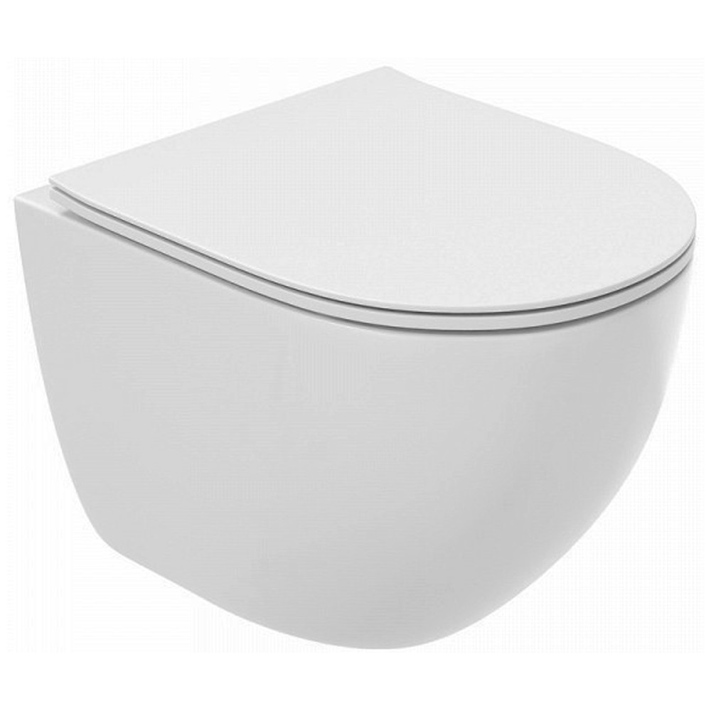 Унитаз подвесной Teymi Lina Pro Vortex T40112 безободковый торнадо 16937₽