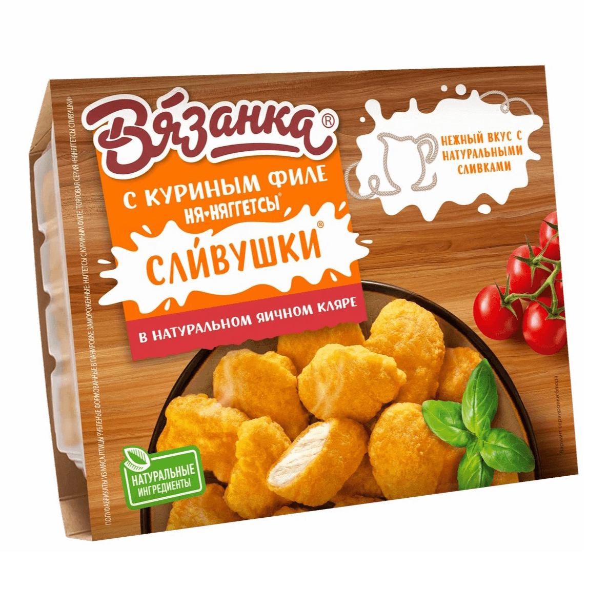 

Наггетсы куриные Вязанка Из печи замороженные 250 г