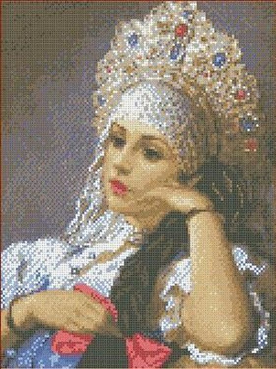 

Рисунок на ткани «Василиса»