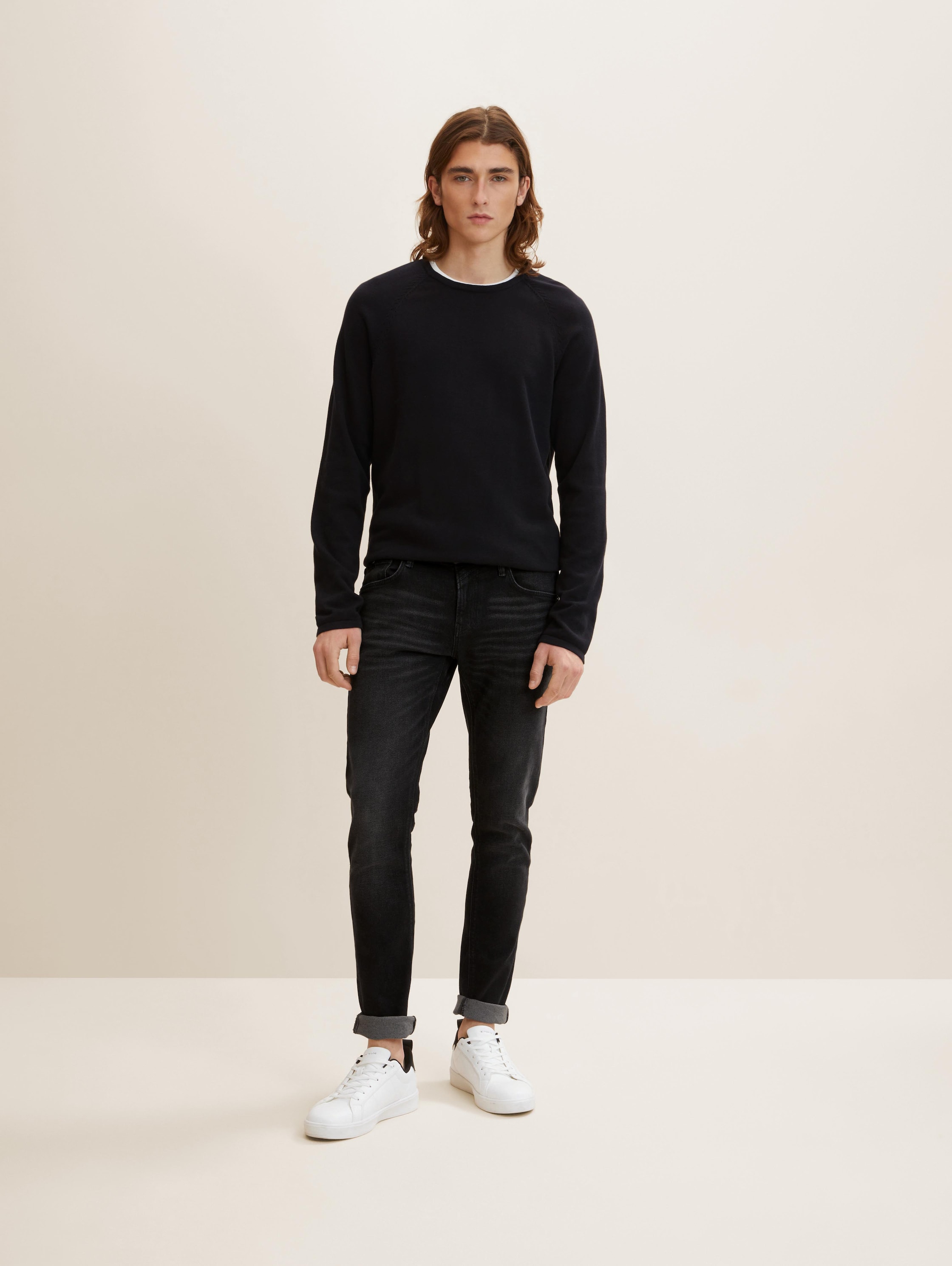 

Джинсы мужские Tom Tailor Denim 1032753 черные 31/32, 1032753