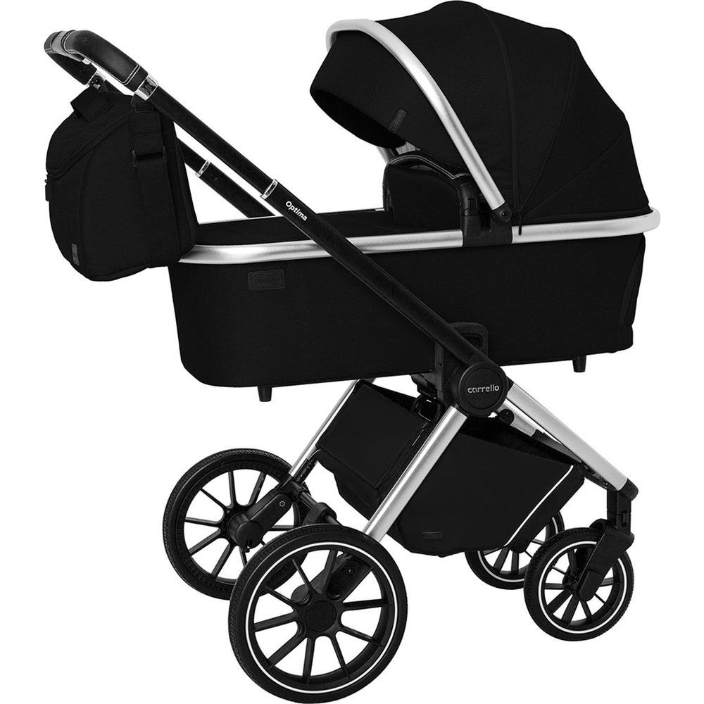 

Коляска 3 в 1 Carrello Optima CRL- 6504 Leather Black, CRL- 6504