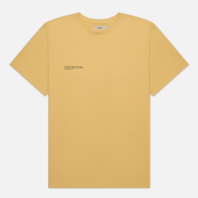 

Футболка мужская PANGAIA 10000287-BPY желтая 2XL, 10000287-BPY