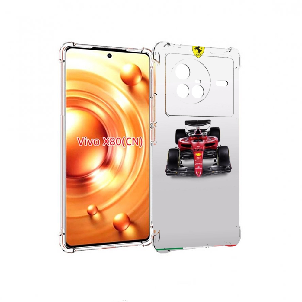 

Чехол Mypads Формула 1 Феррари Для Vivo X80, Прозрачный, Tocco