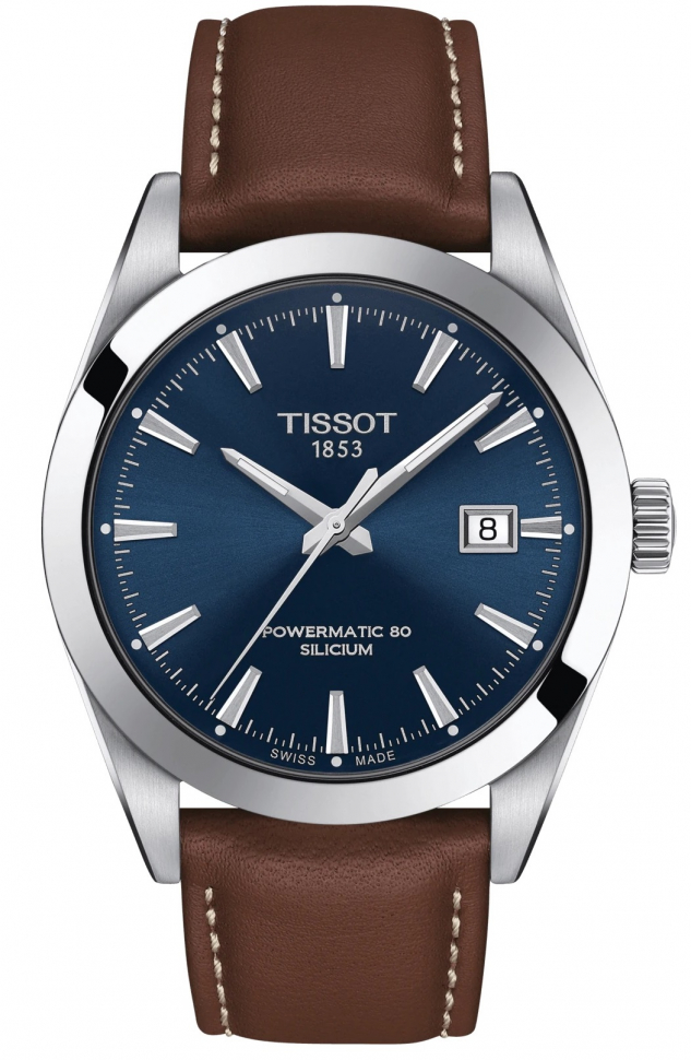 

Наручные часы Tissot Gentleman Powermatic 80 Silicium T127.407.16.041.00, T1274071604100