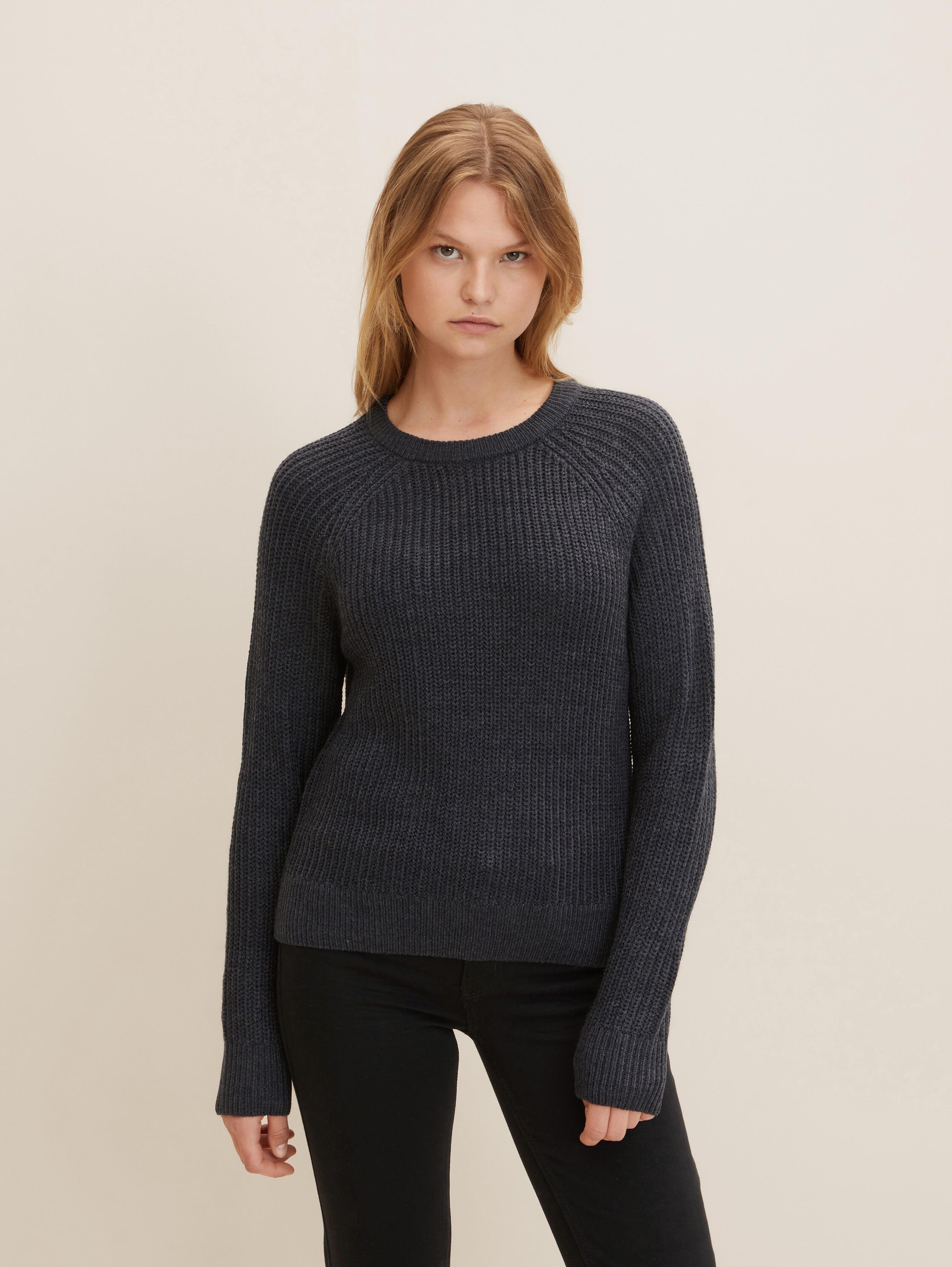 

Джемпер женский Tom Tailor Denim 1034527 серый XS, 1034527