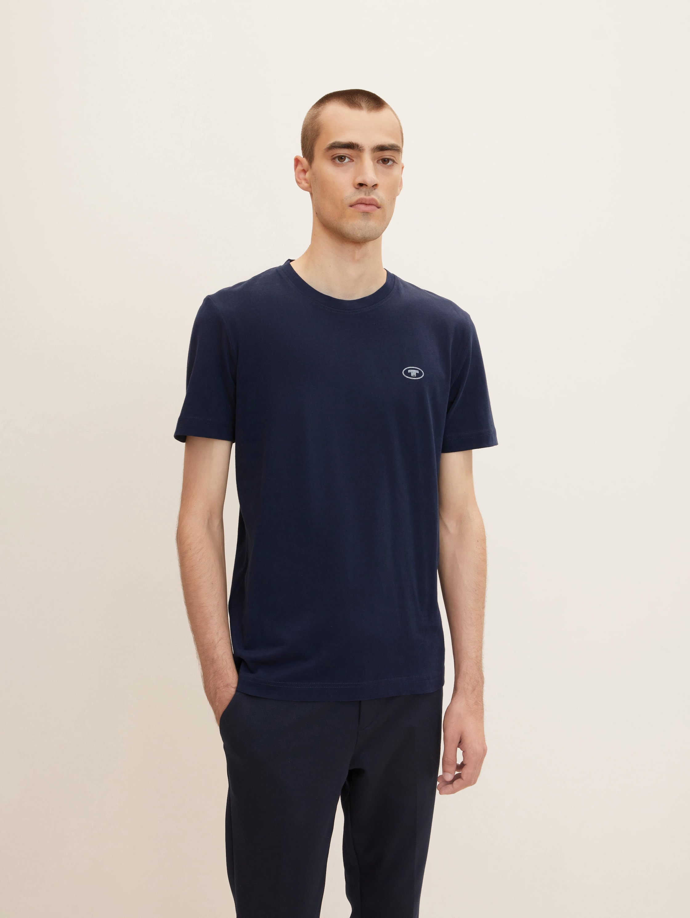 

Футболка мужская TOM TAILOR 1032901 синяя S, 1032901