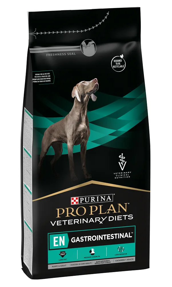 фото Сухой корм для собак purina pro plan veterinary diets en gastrointestinal, 1,5кг