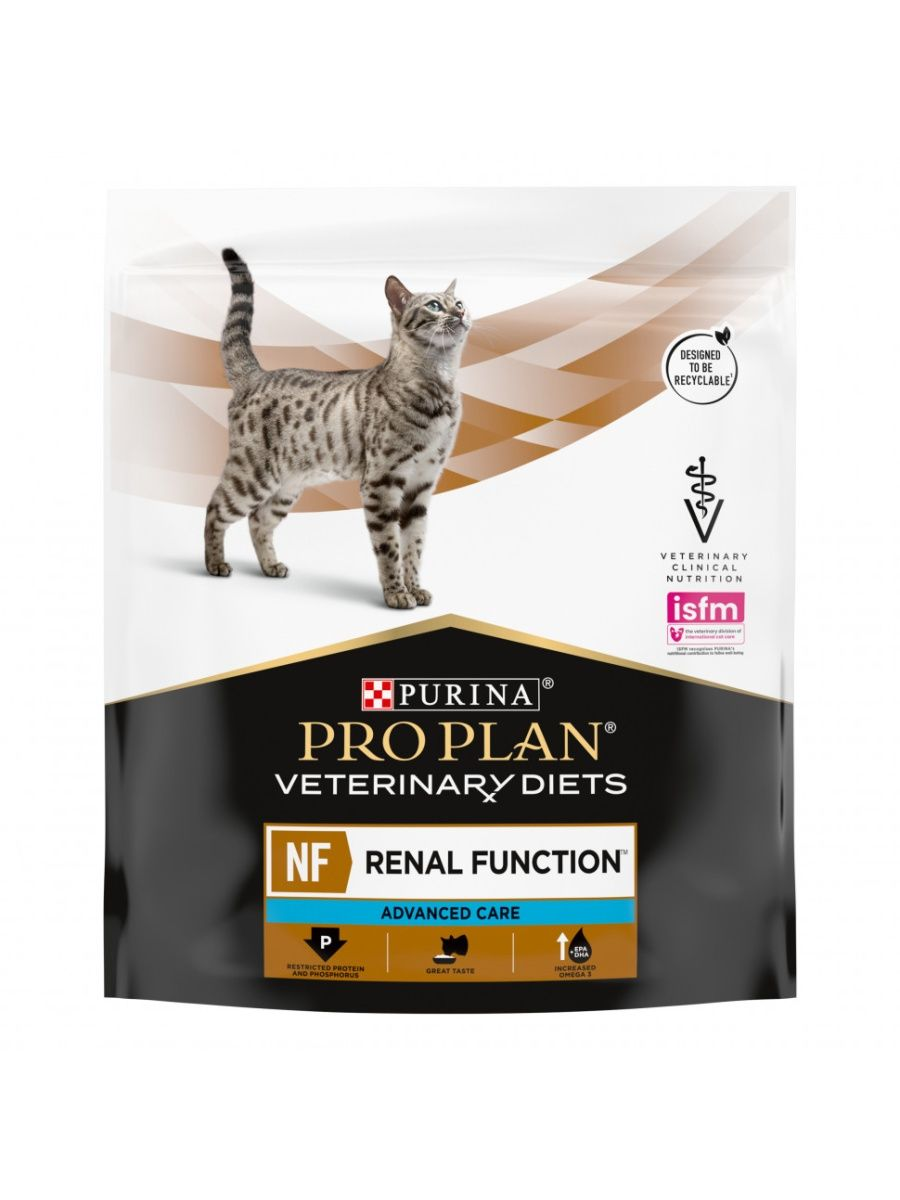 фото Сухой корм для кошек purina pro plan veterinary diets nf renal function advanced care 350г