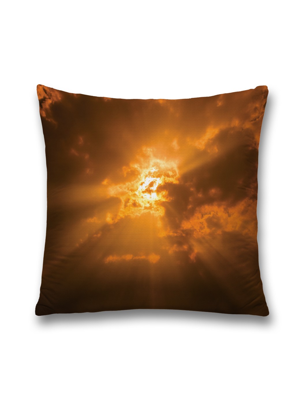 

Наволочка декоративная JoyArty "Солнце прячется" на молнии, 45x45 см, Коричневый