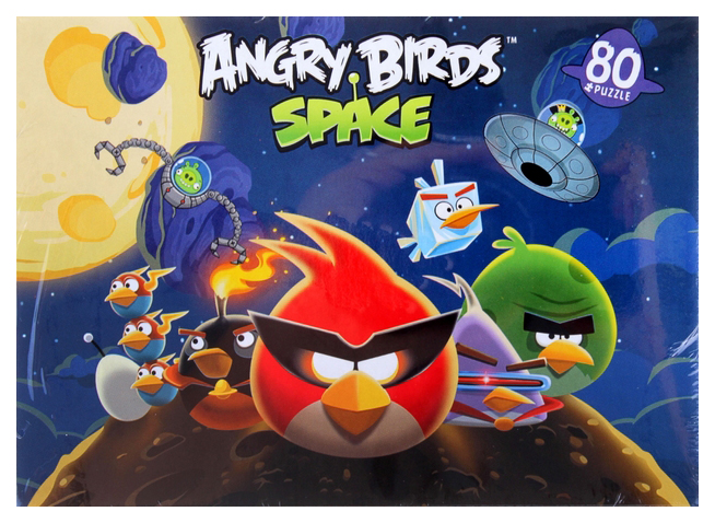 

Пазлы "Angry Birds", 80 элементов