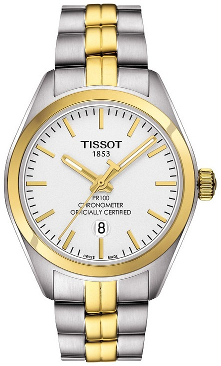 

Часы Tissot PR 100 Lady COSC T101.251.22.031.00, T1012512203100