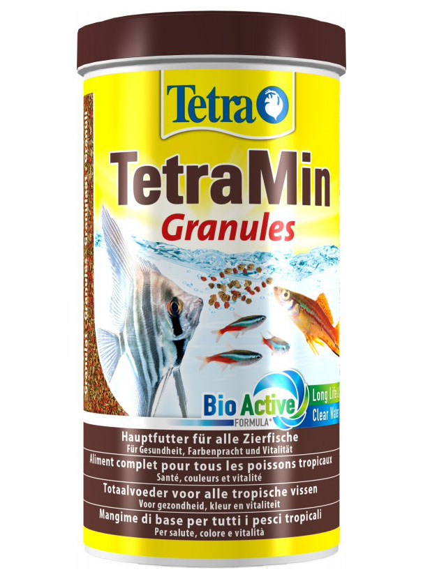 фото Tetra tetramin granules корм гранулы для всех видов рыб (1 л х 2 шт)