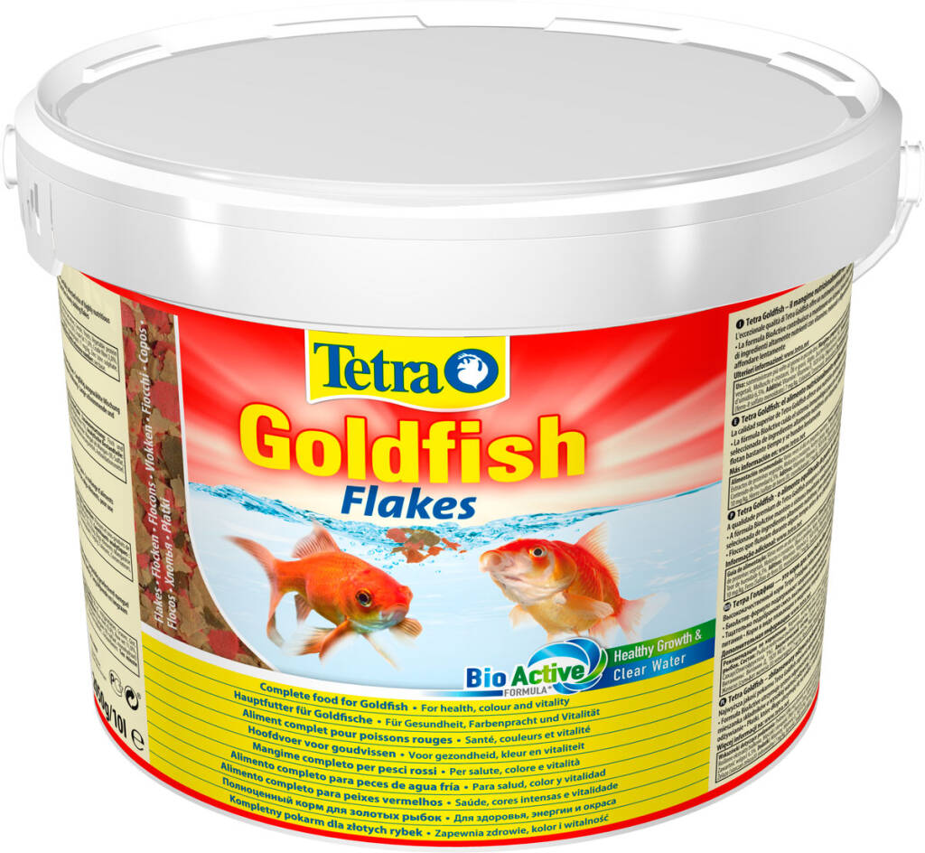 

Корм для золотых рыбок TETRA GOLDFISH FLAKES, хлопья, 2шт по 10л