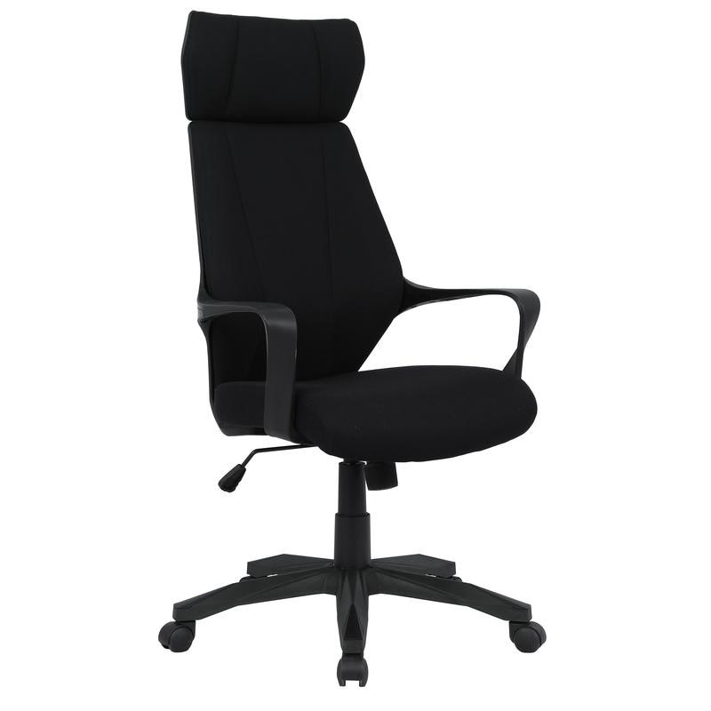 фото Кресло bn_hg_echair-579 tc ткань черный, пластик черный easy chair