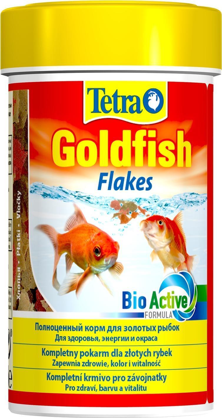 

Корм для золотых рыбок TETRA GOLDFISH FLAKES, хлопья, 2шт по 100мл