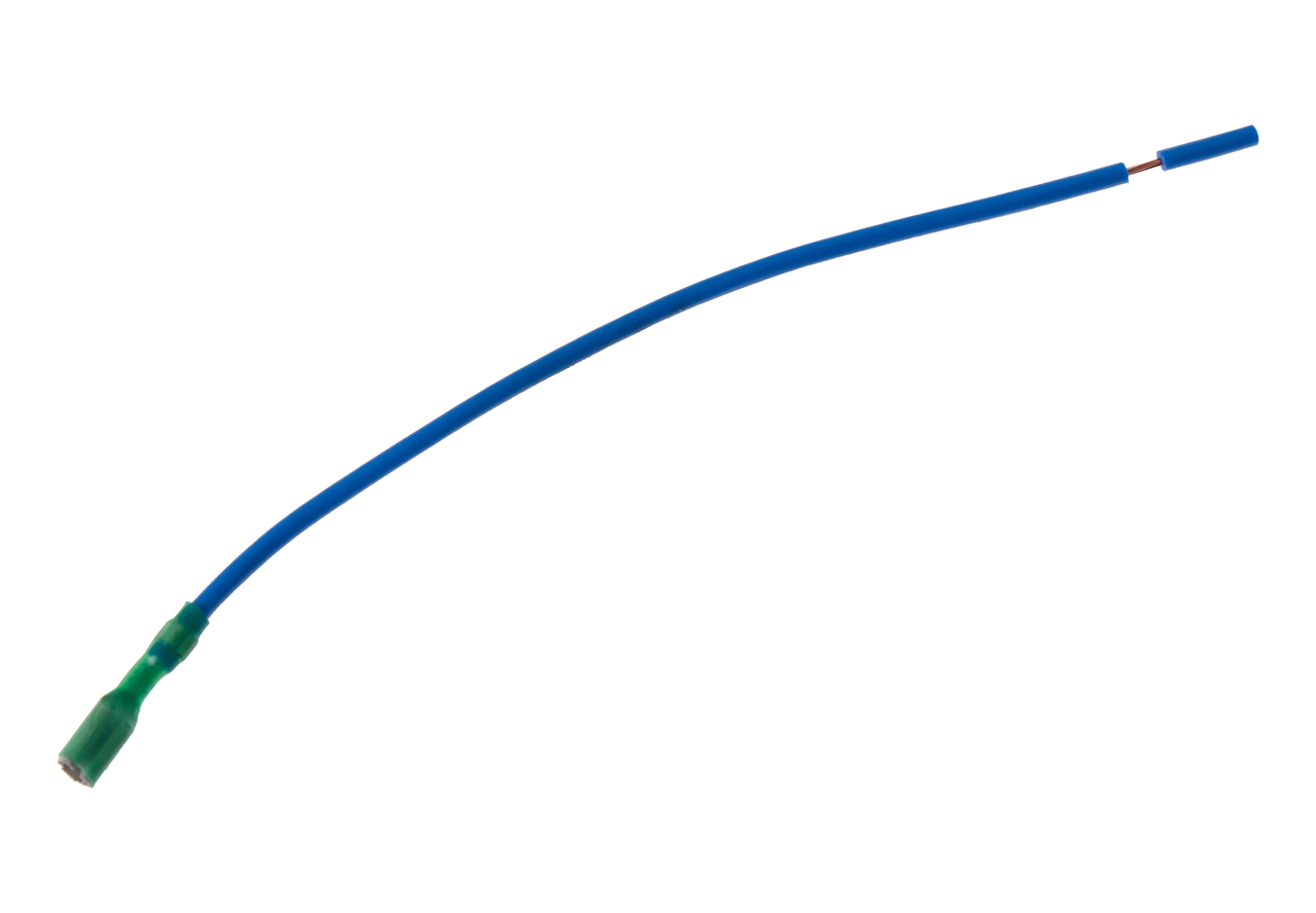 Клемма (мама) 2.8мм в сборе с проводом изолированная АЭНК 2853