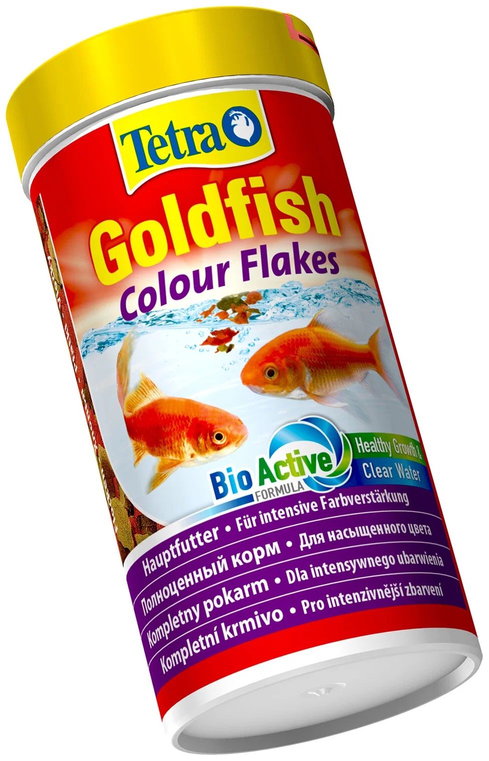 Корм для золотых рыбок TETRA GOLDFISH COLOUR, хлопья, для усиления окраски, 2шт по 250мл Tetra