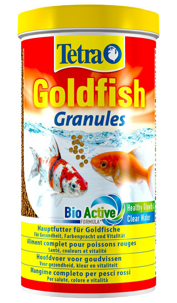фото Корм для золотых рыб tetra goldfish granules, гранулы, 2шт по 1л