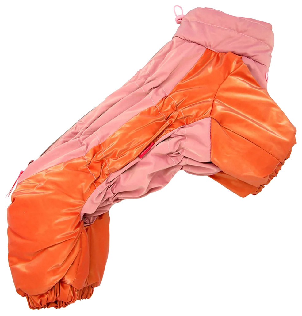 фото Комбинезон для собак for my dogs fw1088-2021 f (22) для девочек оранжевый