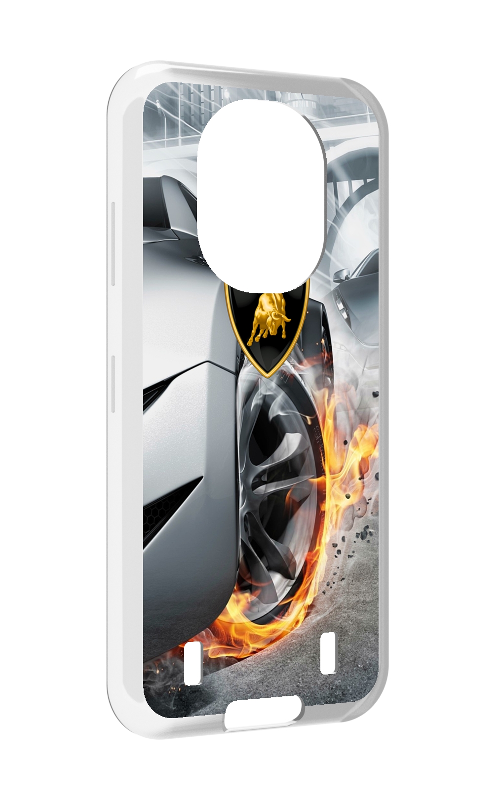 

Чехол MyPads Ламборгини мужской для Oukitel WP16, Прозрачный, Tocco