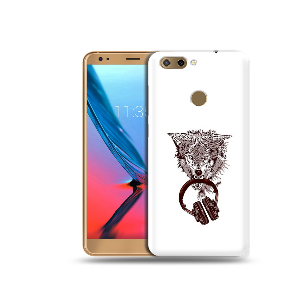Чехол MyPads Tocco для ZTE Blade V9 дикий волк (PT106427.464.325)