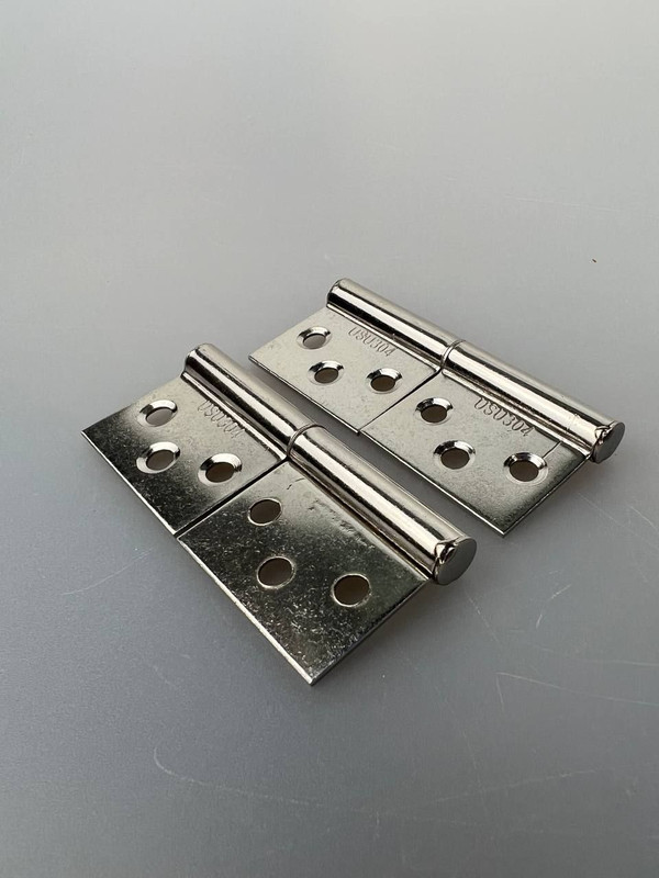 

Петля карточная BRANTE 3030-72х55 мм, правая, нержавеющая сталь, 2 шт, Серебристый