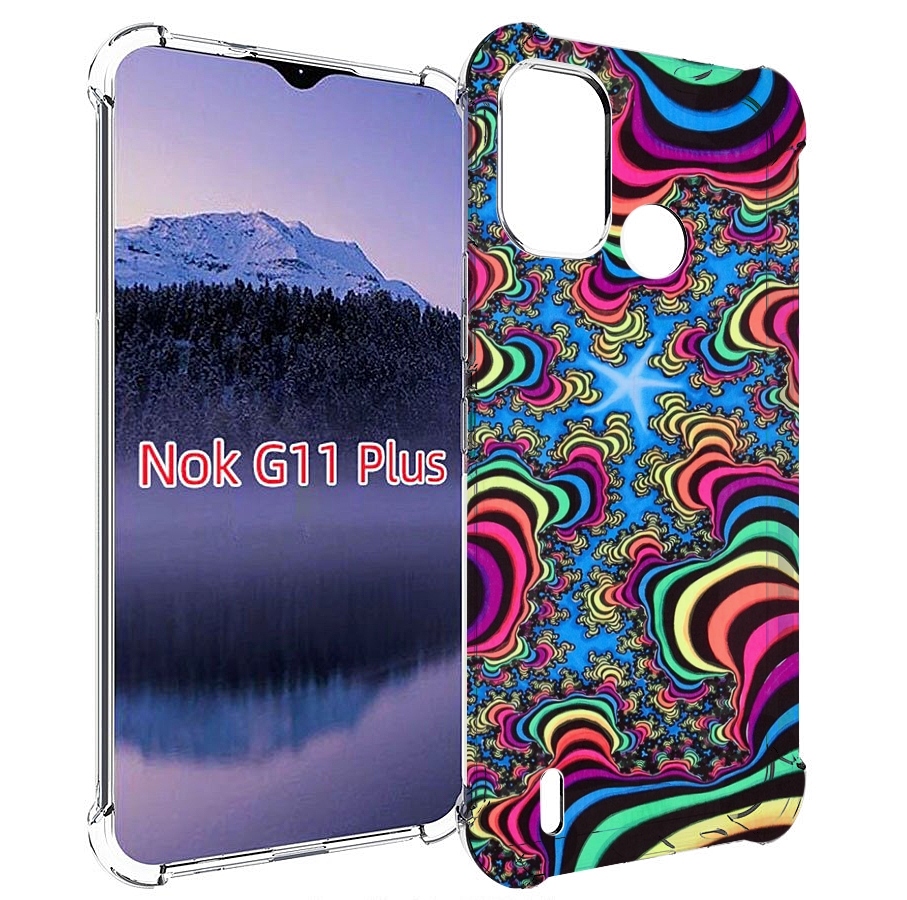 

Чехол MyPads щупальца иллюзия для Nokia G11 Plus, Прозрачный, Tocco
