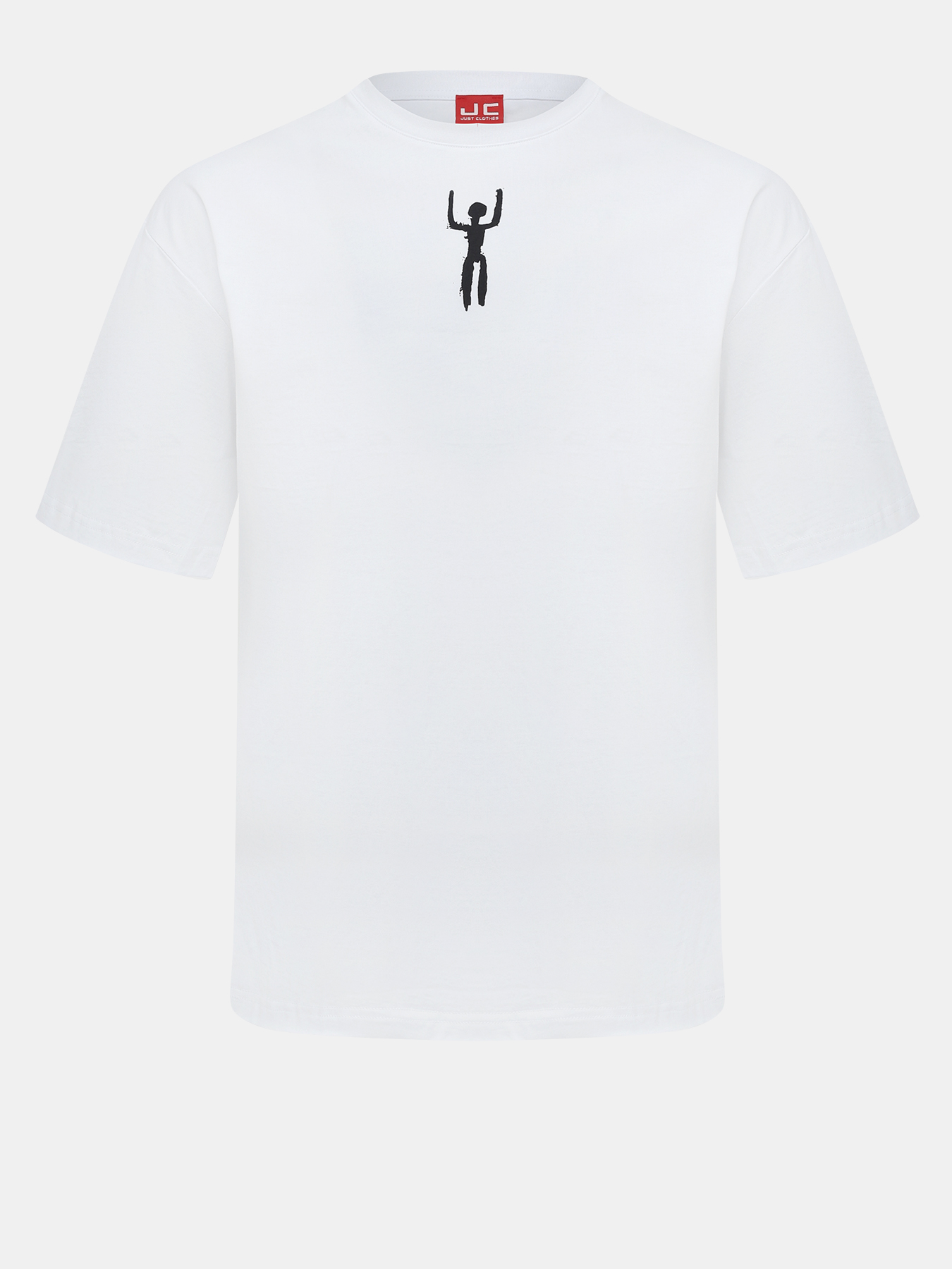 

Футболка мужская Just Clothes 000000444 белая 54 RU, Белый, 000000444