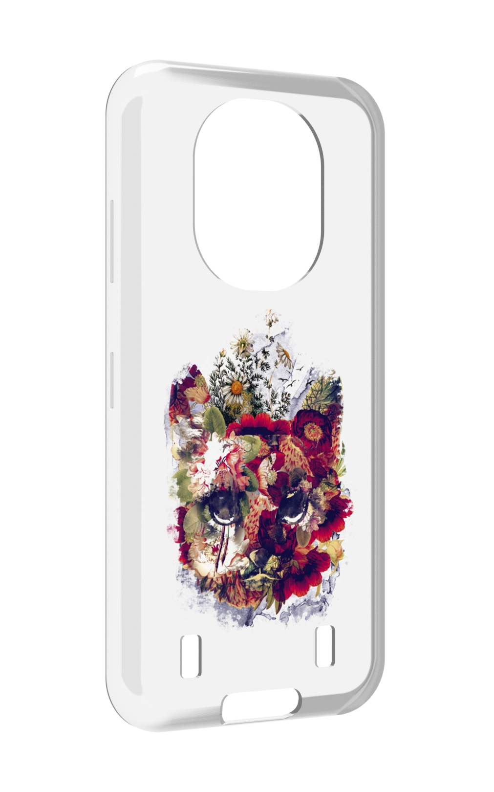 

Чехол MyPads Лиса в цветах-2 для Oukitel WP16, Прозрачный, Tocco