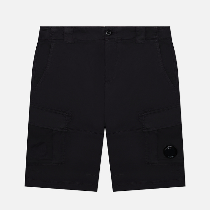 

Мужские шорты C.P. Company Cotton/Linen Utility Garment Dyed чёрный, Размер 54, Черный, Cotton/Linen Utility Garment Dyed