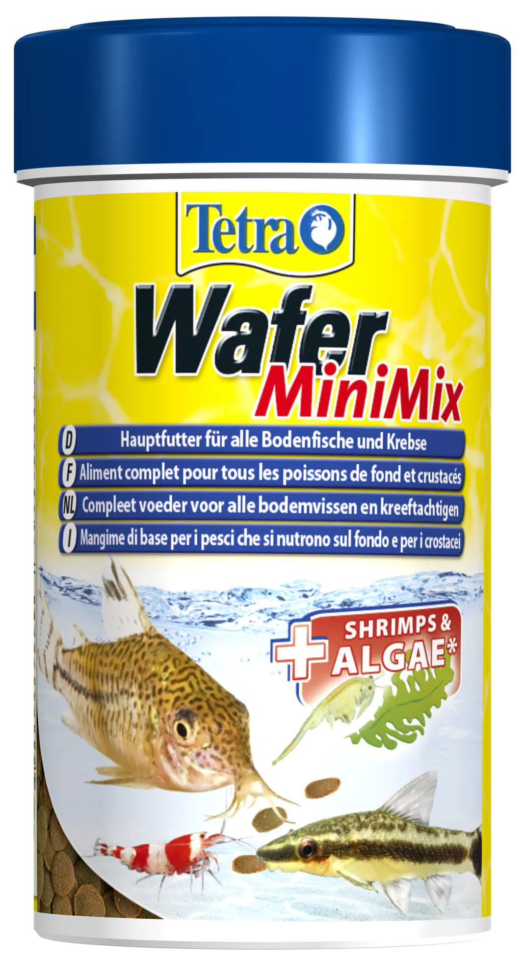 фото Tetra tetra wafer mix корм чипсы для донных рыб и ракообразных (1 л х 2 шт)