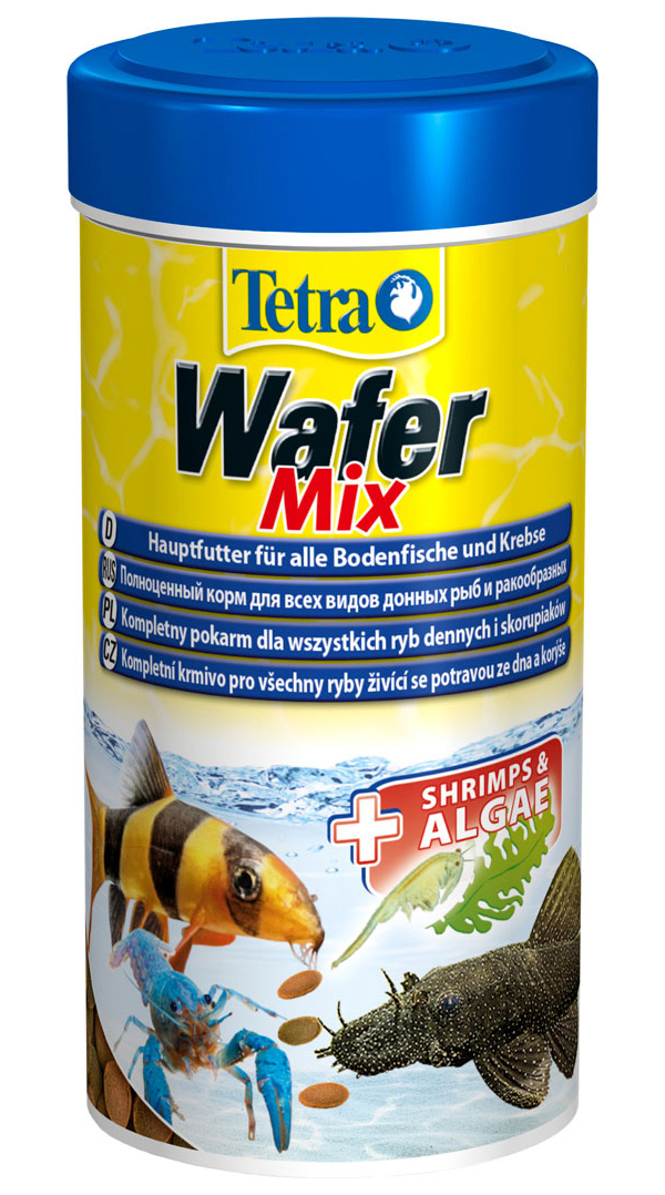 

Корм для аквариумных рыбок Tetra Wafer Mix чипсы, 2 шт по 1 л