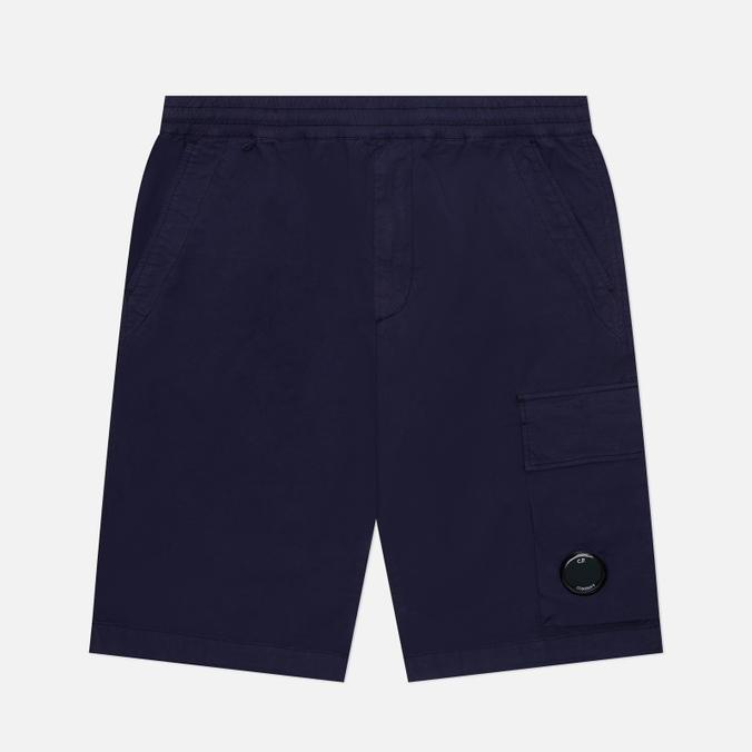 

Мужские шорты C.P. Company Twill Stretch Garment Dyed синий, Размер 54, Twill Stretch Garment Dyed