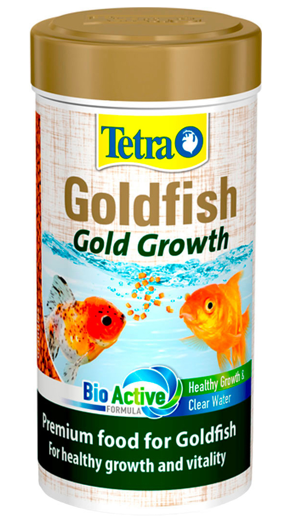 

Корм для аквариумных рыбок Tetra Goldfish Gold Growth шарики, 2 шт по 250 мл