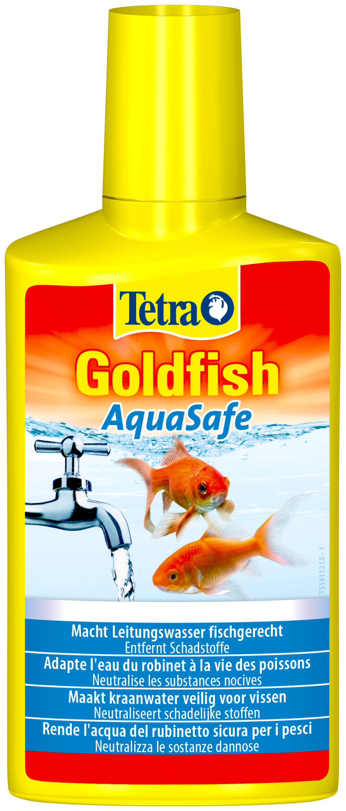 Кондиционер Tetra Goldfish AquaSafe для подготовки водопроводной воды, 2 шт по 100 мл