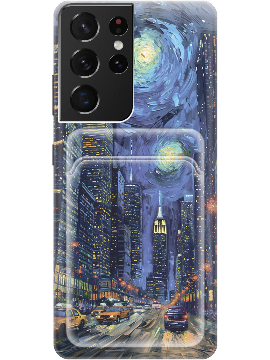

Силиконовый чехол на Samsung Galaxy S21 Ultra с принтом 782689, Прозрачный;синий;черный, 724127610