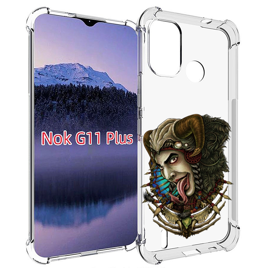 

Чехол MyPads длинный язык для Nokia G11 Plus, Прозрачный, Tocco