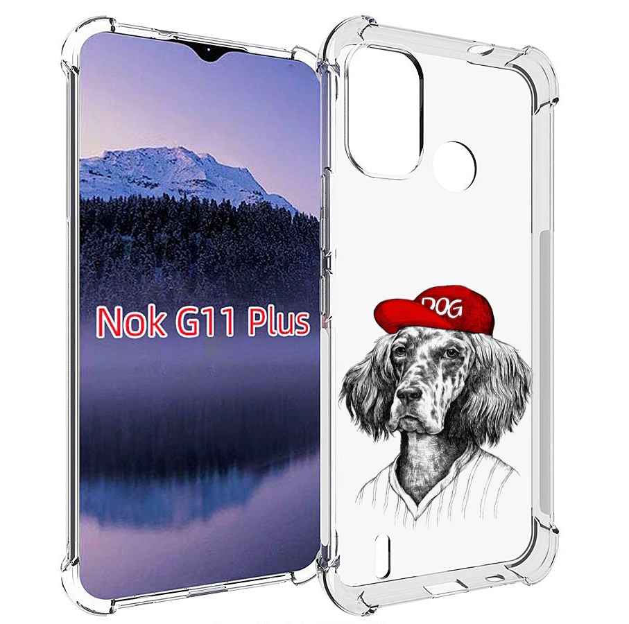 

Чехол MyPads дог для Nokia G11 Plus, Прозрачный, Tocco