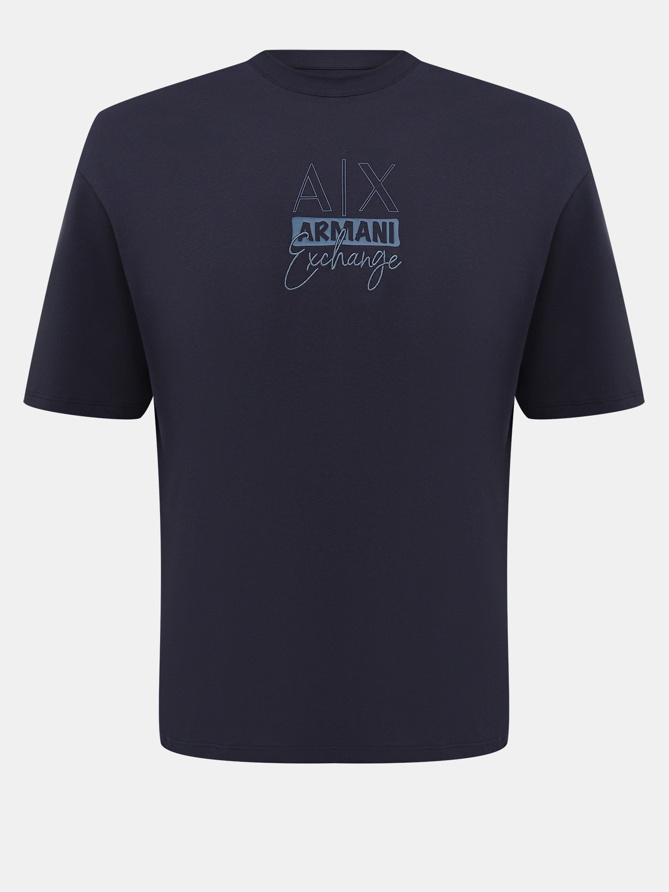 

Футболка мужская Armani Exchange 470233 синяя 50-52 RU, Синий, 470233