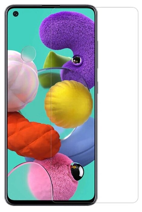 

Защитное стекло (без рамки) Full Glue для Samsung Galaxy A21, прозрачное, Galaxy A21