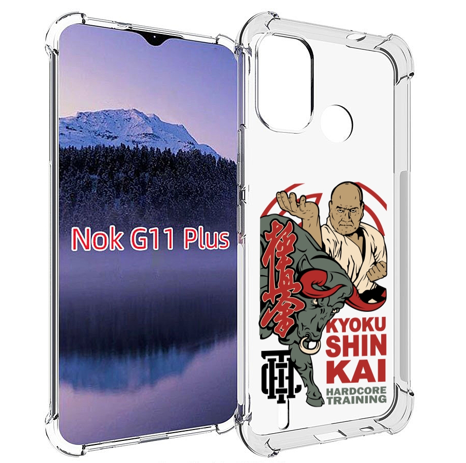 

Чехол MyPads единоборства рисунок для Nokia G11 Plus, Прозрачный, Tocco