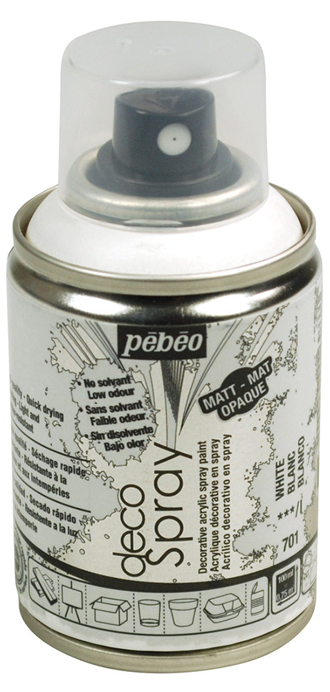 Pebeo decoSpray, (аэрозоль), 100 мл, белый