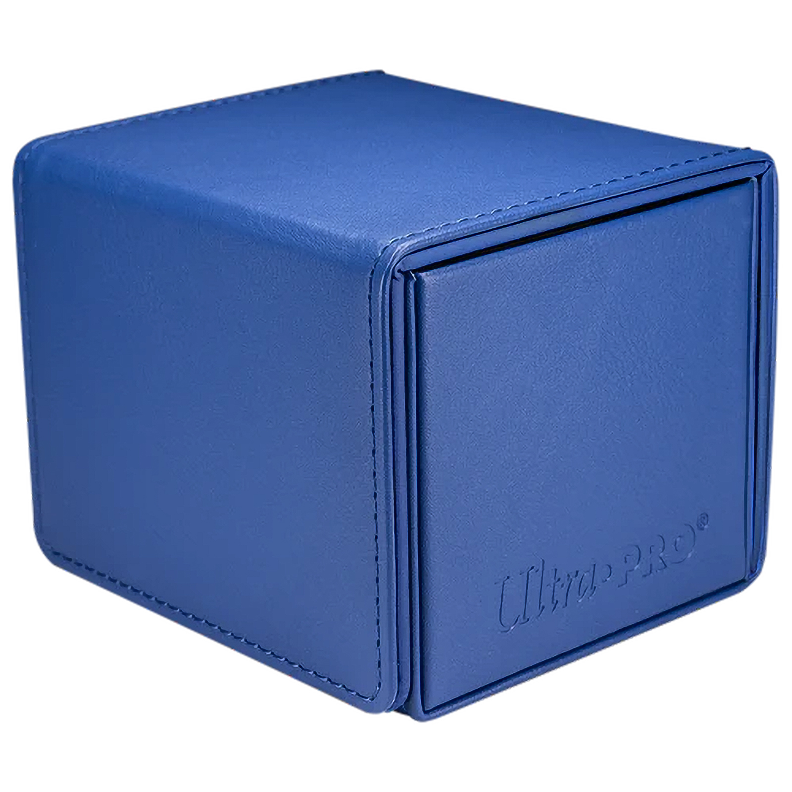 Коробочка Ultra Pro Vivid Alcove Edge Deck Box Blue для карт MTG Pokemon global versioni tv box s 4k ultra hd forandroid tv 9 0 hdr 8gb wifi dts multi language blue tooth smart 2 4g box s media player