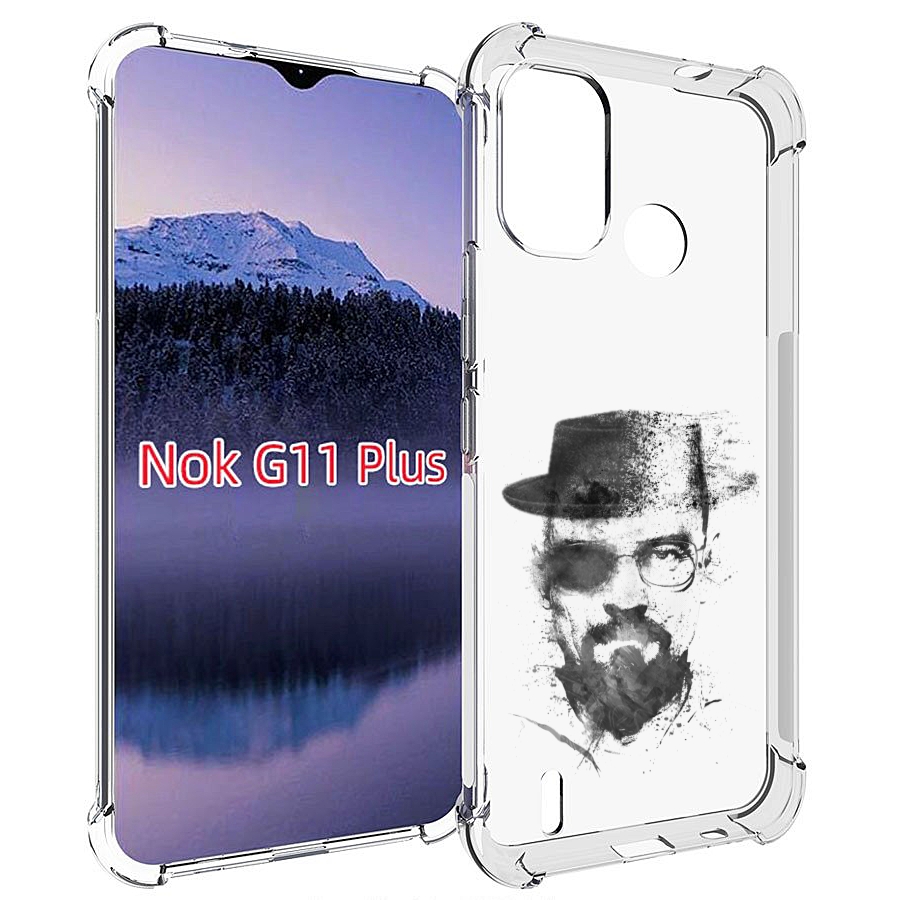 

Чехол MyPads загадочный человек для Nokia G11 Plus, Прозрачный, Tocco