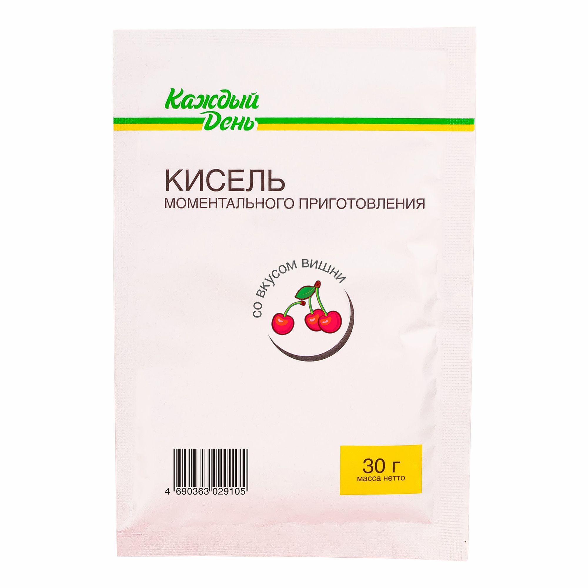 Кисель Каждый День моментального приготовления со вкусом вишни 30 г