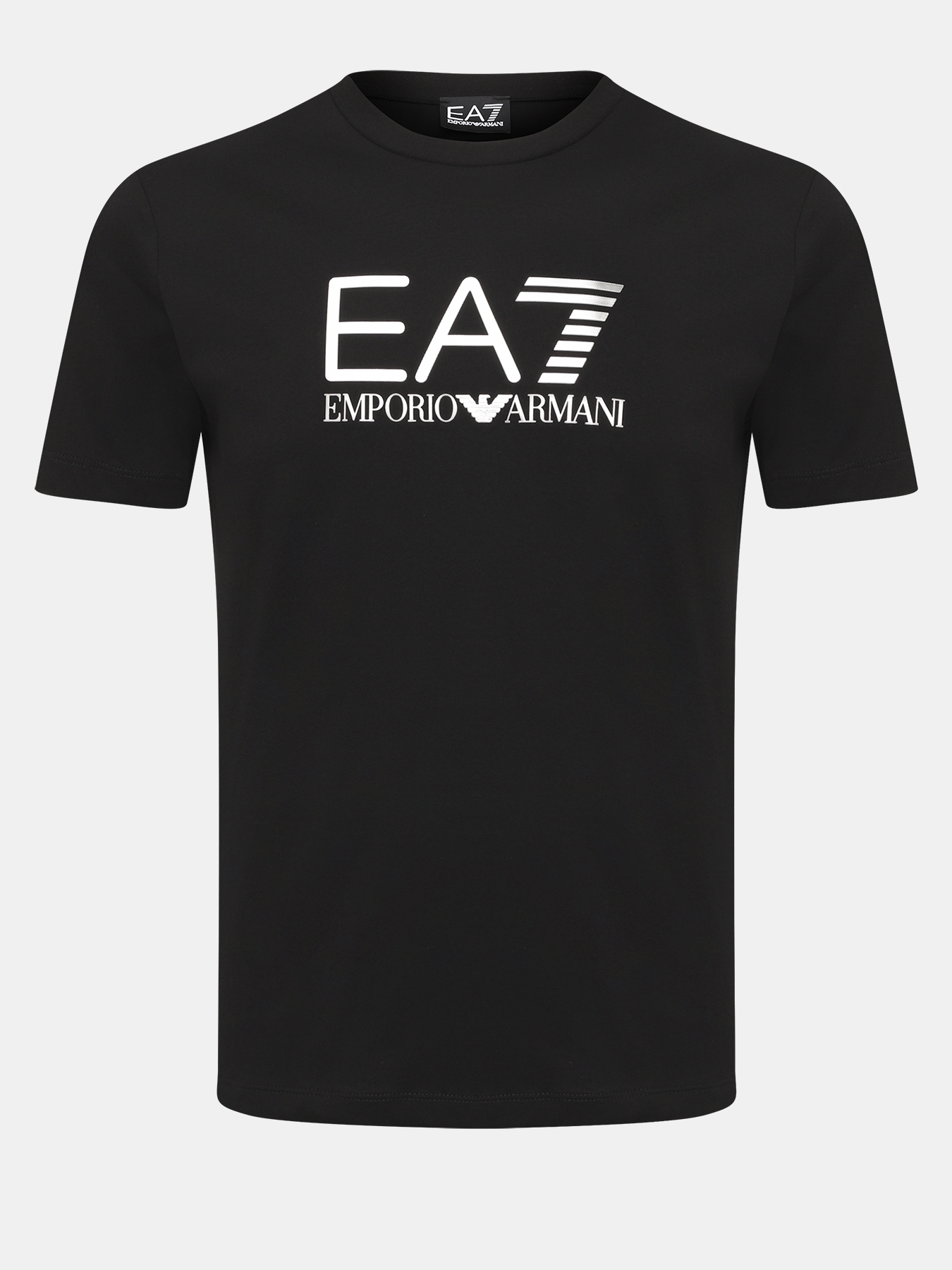 

Футболка мужская EA7 EMPORIO ARMANI 470456 черная 52-54 RU, Черный, 470456