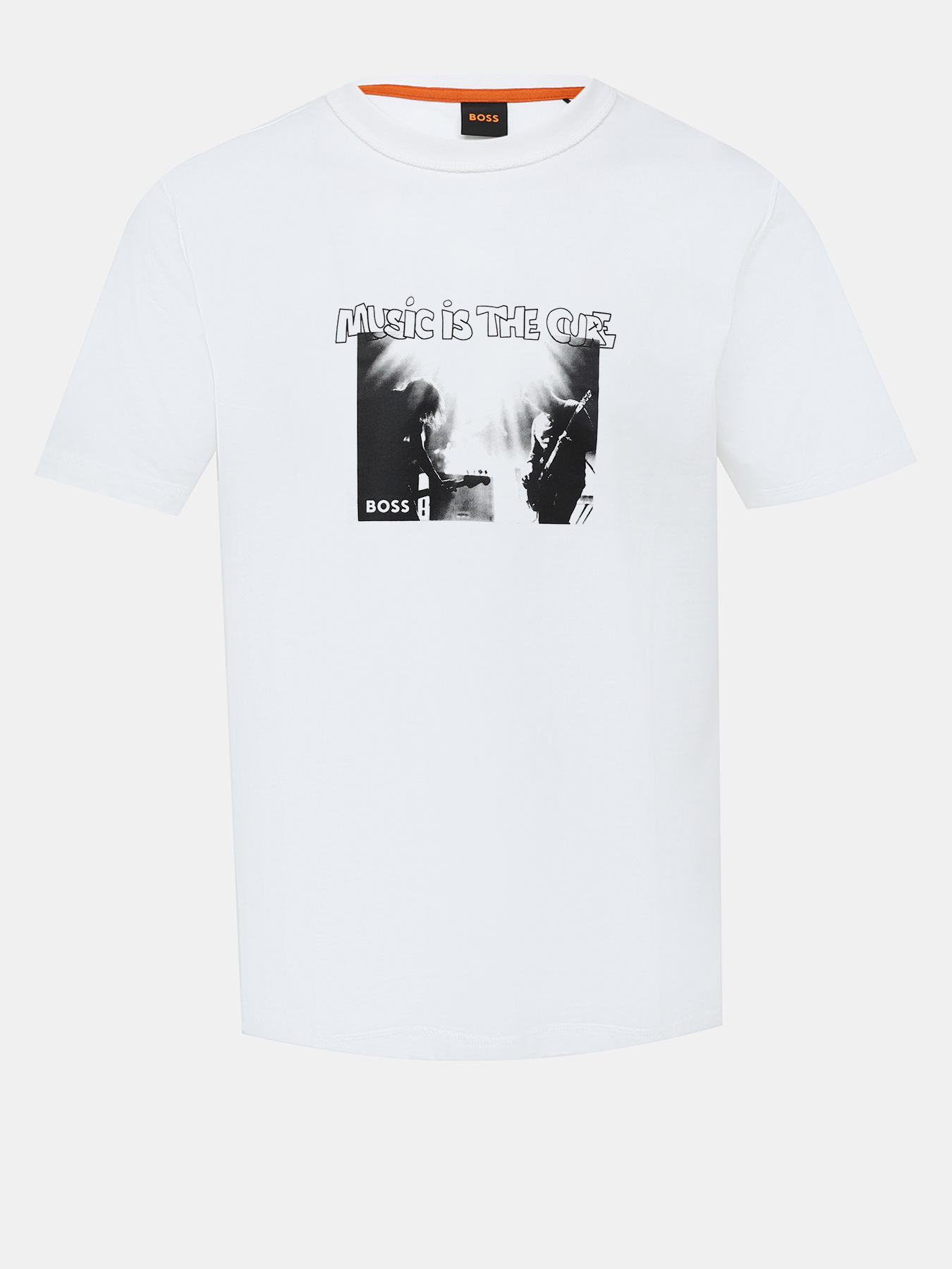 

Футболка мужская BOSS 471857 белая 48-50 RU, Белый, 471857